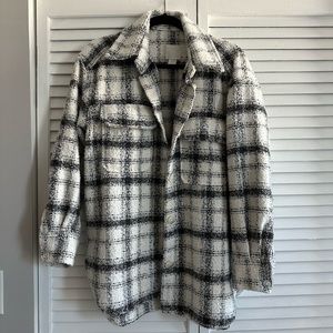 H&M Shacket B&W